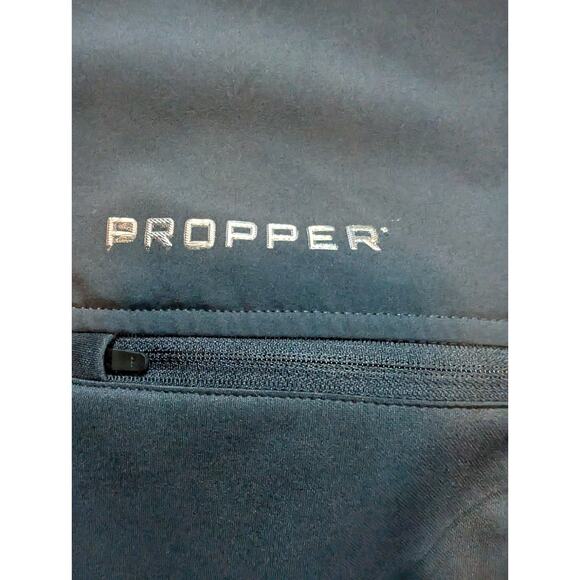 Propper Kinetic Men L Quarter Zip Pullover Zip Pockets Pouches Stretch Tactical - Picture 5 of 7